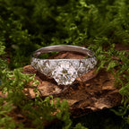 1ct Vintage Solitaire Ring