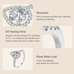 Negative Space Halo Ring