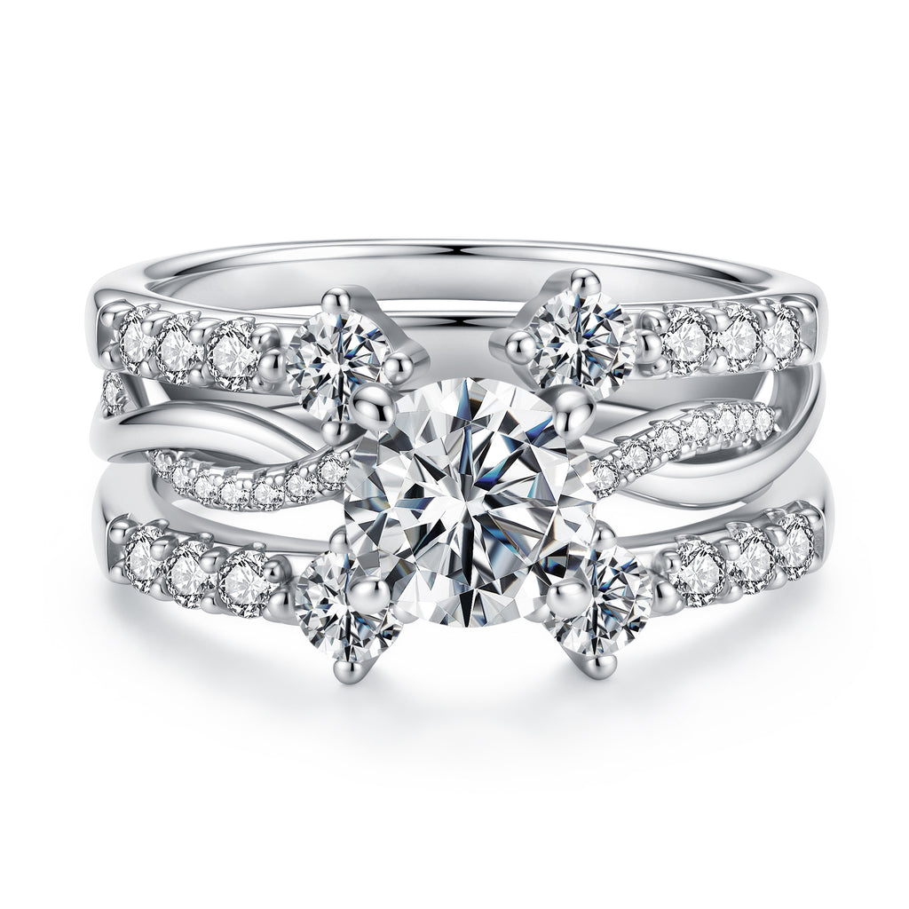 BAMOER Eternal Solitaire Ring