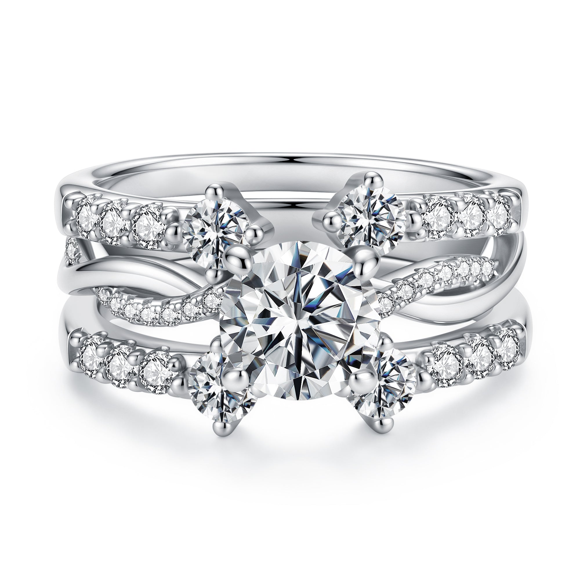 BAMOER Eternal Solitaire Ring