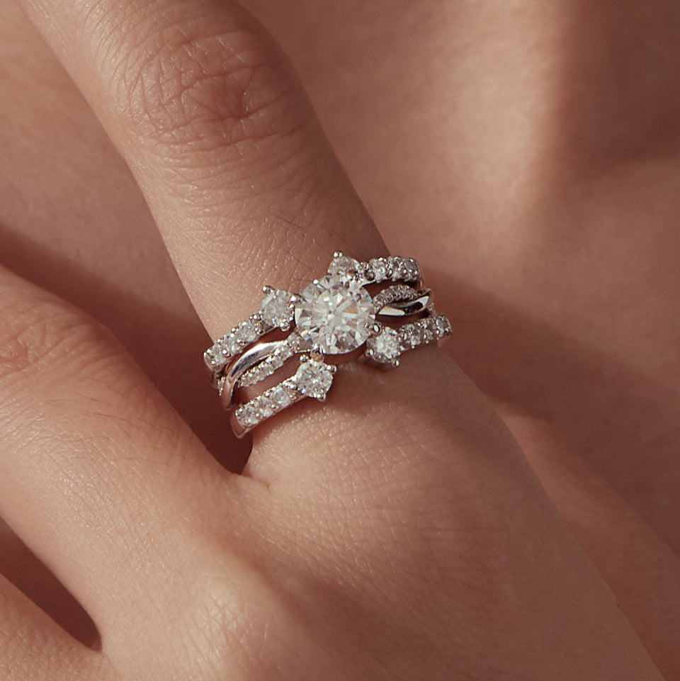 BAMOER Eternal Solitaire Ring