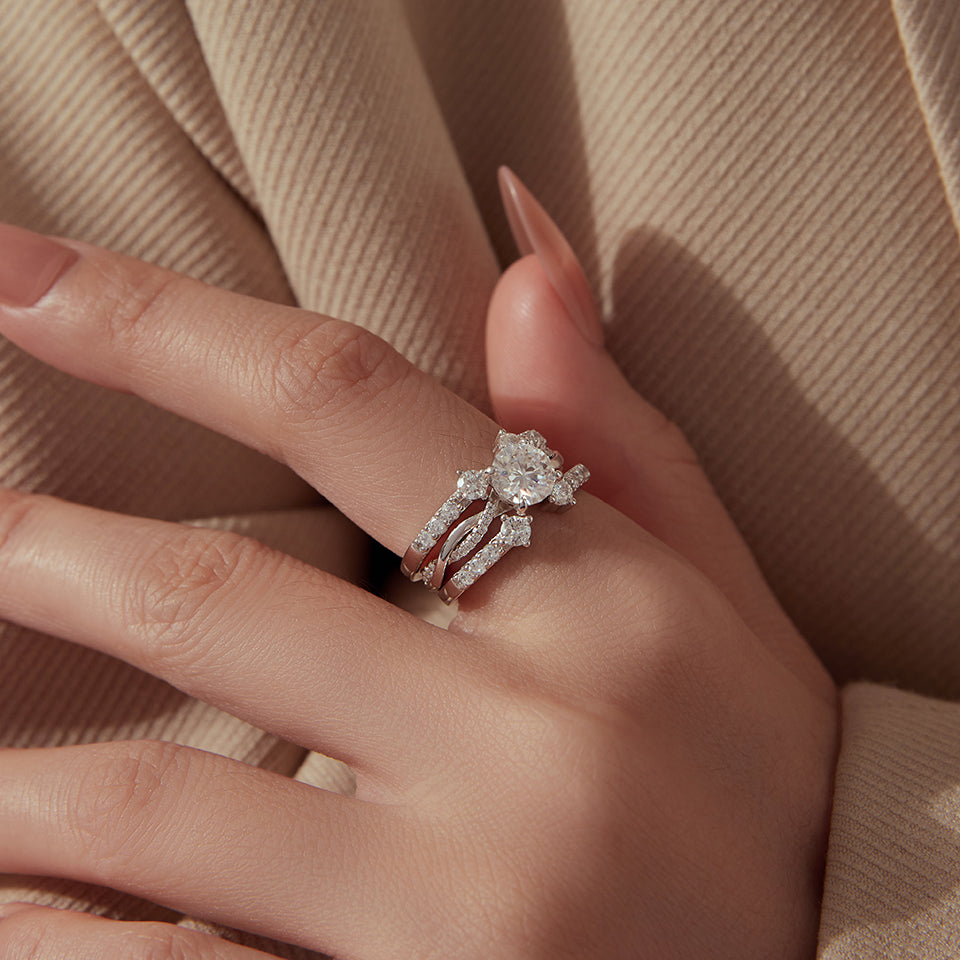 BAMOER Eternal Solitaire Ring
