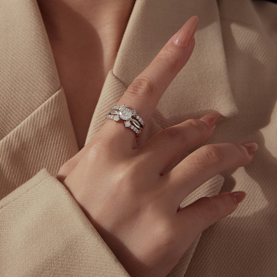 BAMOER Eternal Solitaire Ring