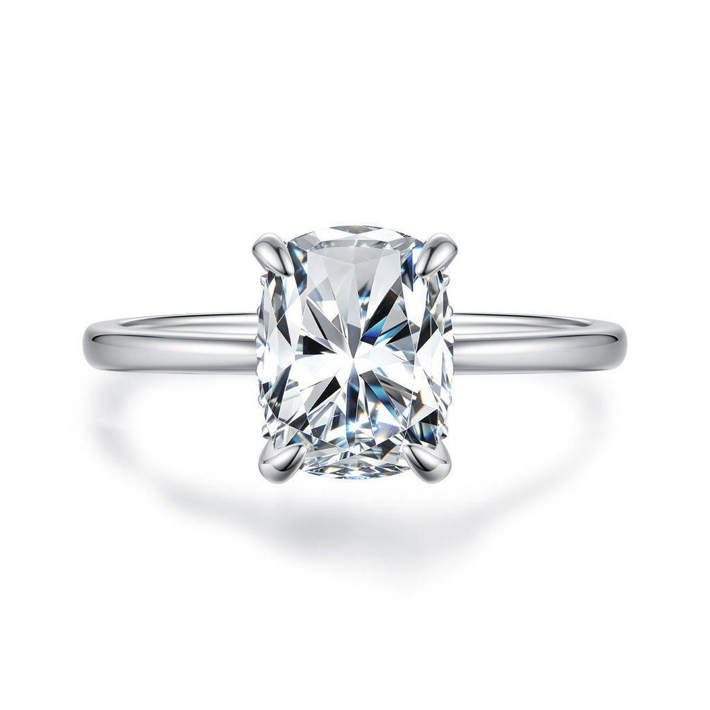 Grand Cushion Statement Ring|BAMOER