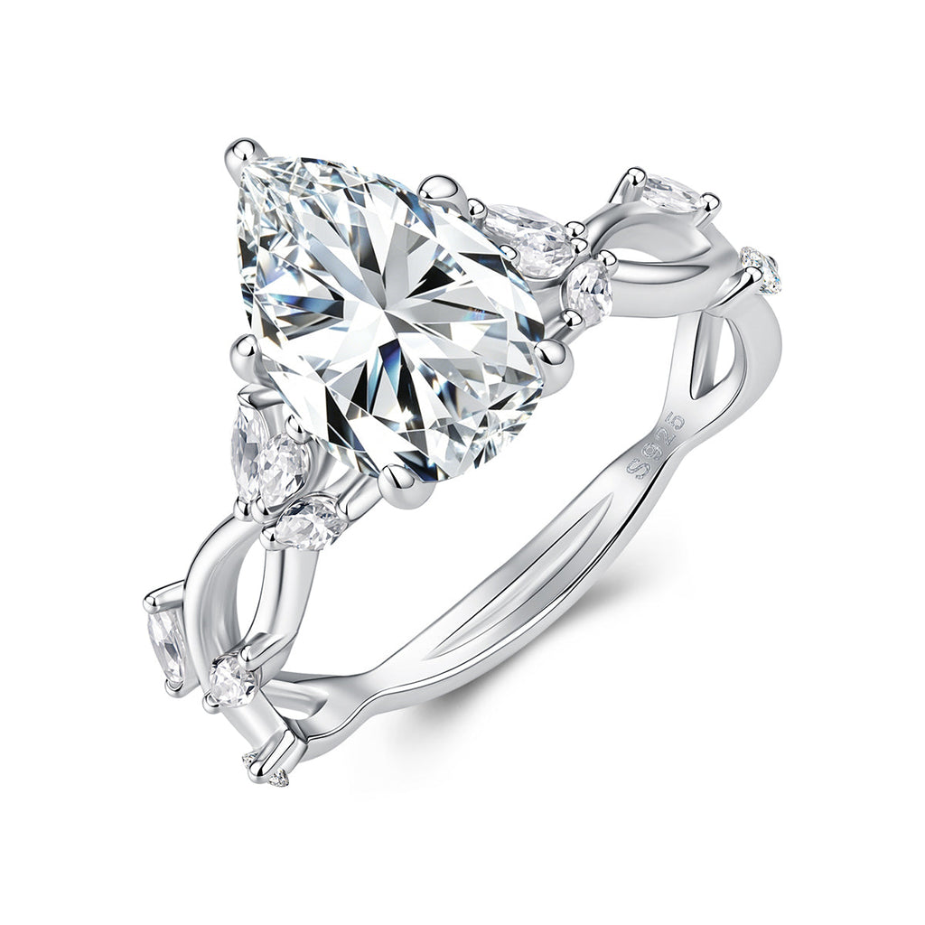 Aurora Twig Crown Ring
