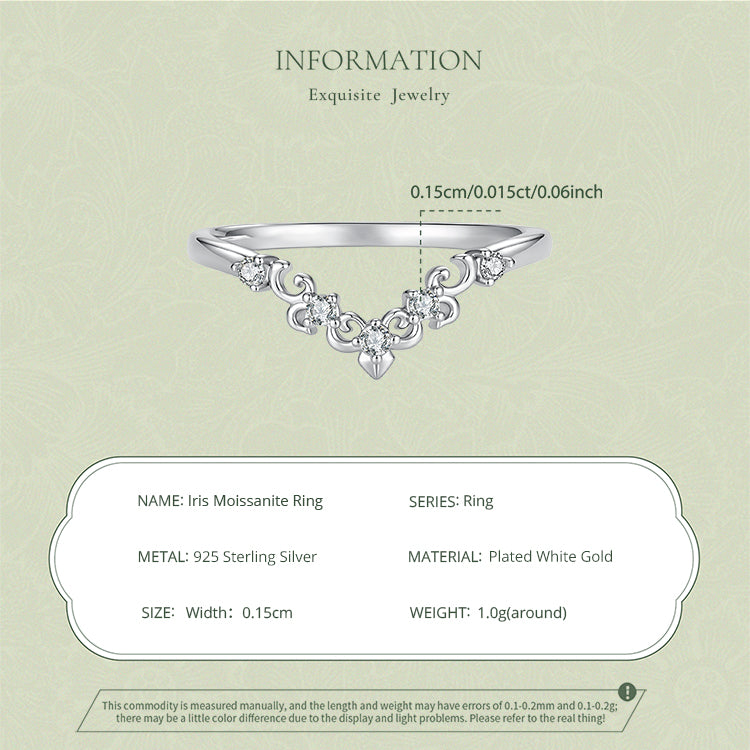Vintage Filigree V-Ring