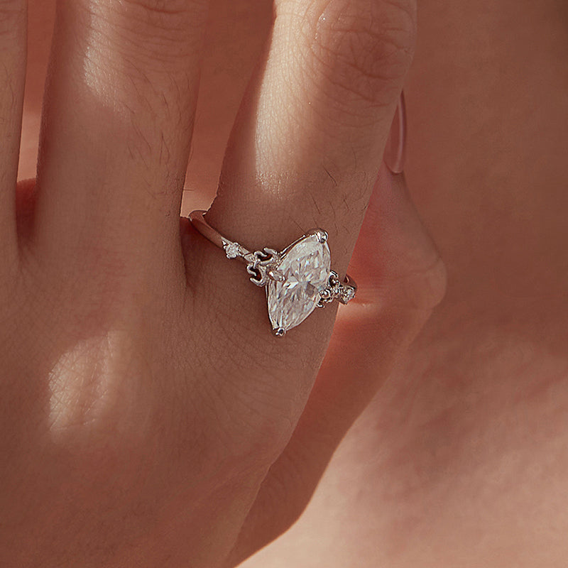 Vintage Marquise Vine Ring