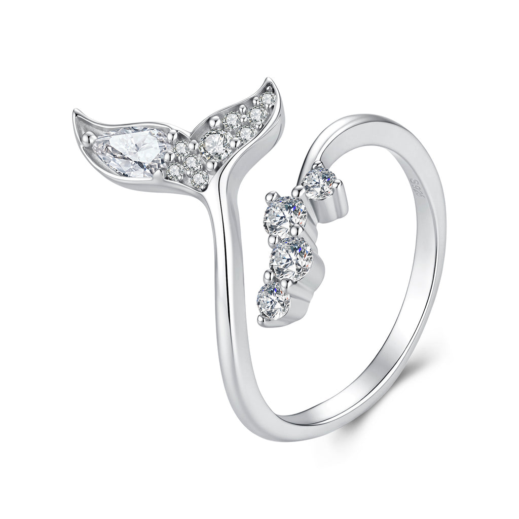 Mermaid Tail Open Ring