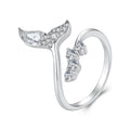 Mermaid Tail Open Ring