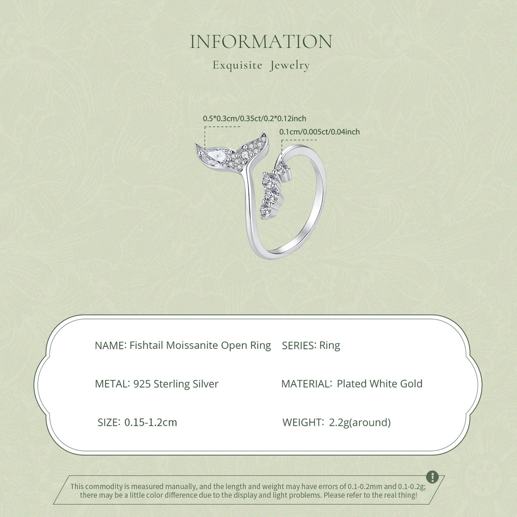 Mermaid Tail Open Ring