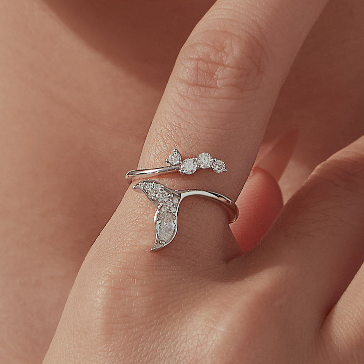 Mermaid Tail Open Ring