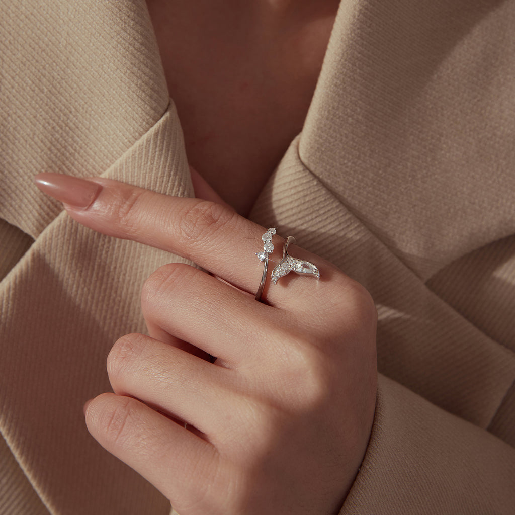 Mermaid Tail Open Ring
