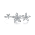 Aurora Triple Bloom Ring