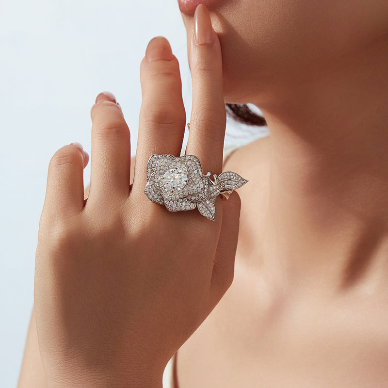 Aurora Grand Flower Ring