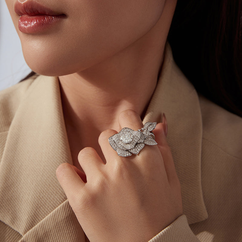 Aurora Grand Flower Ring