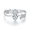 Aurora Vine Marquise Ring