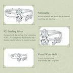 Aurora Vine Marquise Ring