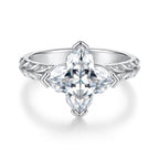 Aurora Lily Cut Solitaire Ring