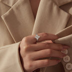Aurora Lily Cut Solitaire Ring