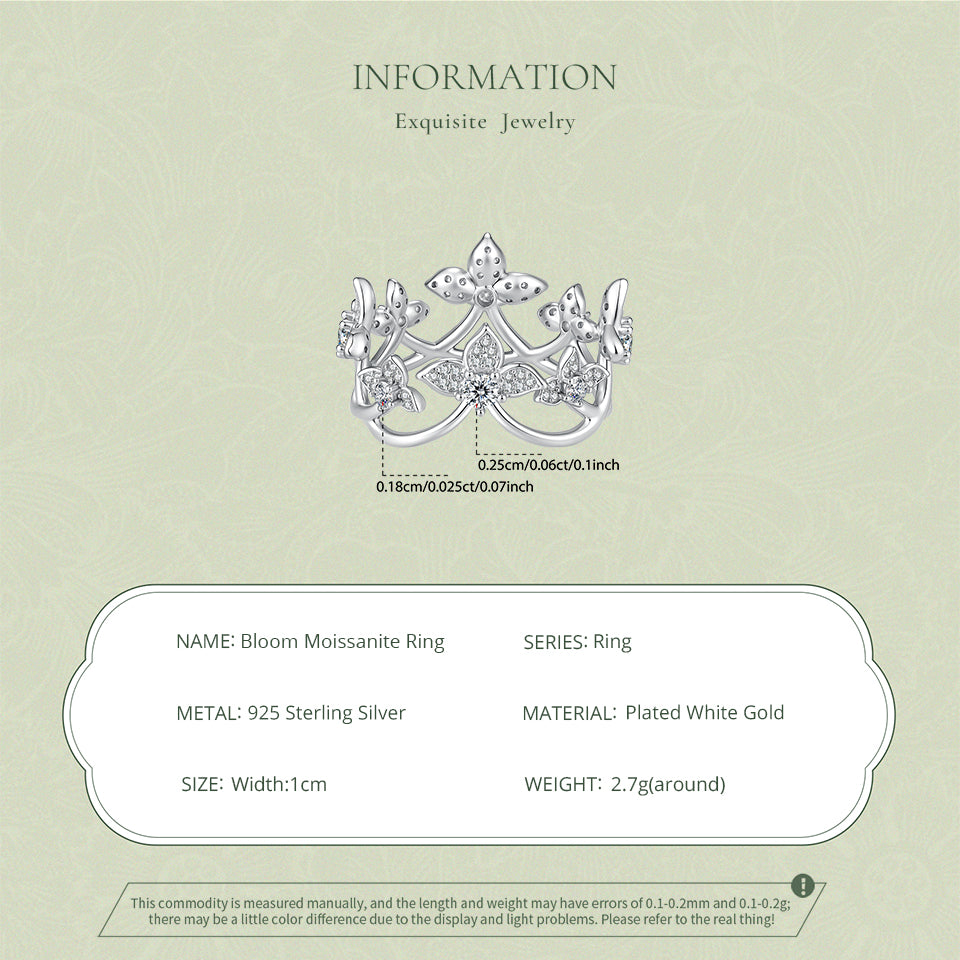 Aurora Flying Blossom Ring