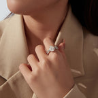 Aurora Wrapped Bloom Ring