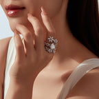 Aurora Wrapped Bloom Ring