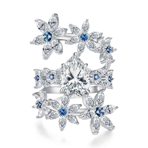 Aurora Wrapped Bloom Ring