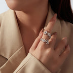 Aurora Wrapped Bloom Ring