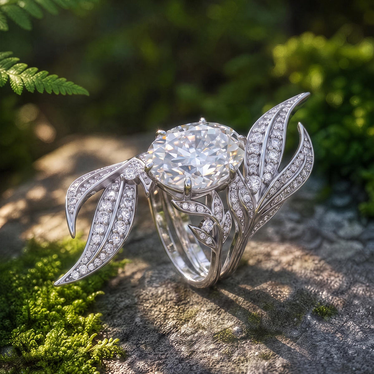 Aurora 8ct Statement Ring