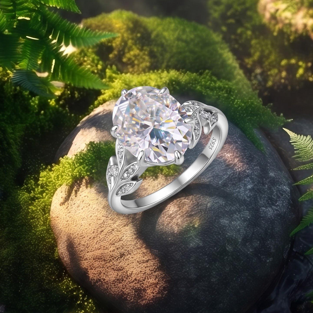 Aurora 8ct Statement Ring