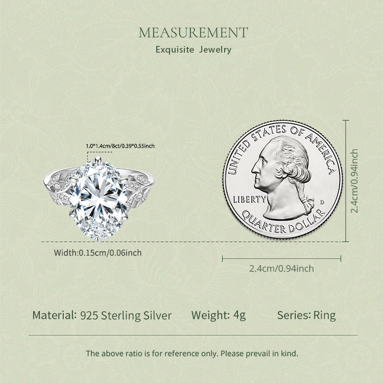 Aurora 8ct Statement Ring