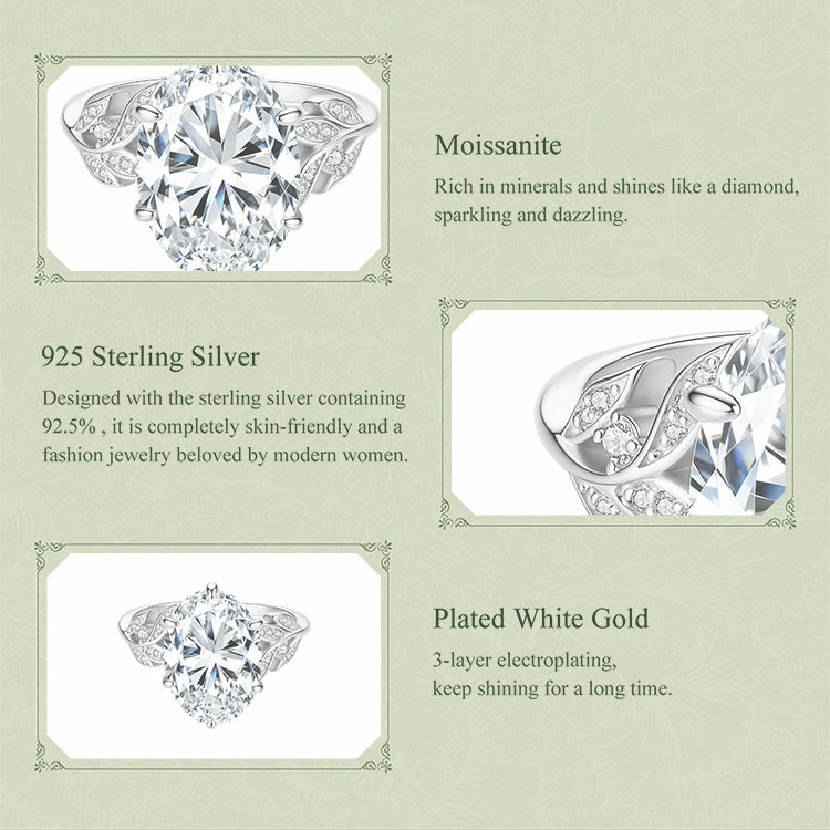 Aurora 8ct Statement Ring