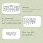 Marquise Moissanite Eternity Band Ring