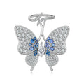 Double-Layer Butterfly Moissanite Ring