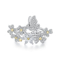 Flower Fairy Moissanite Ring