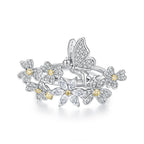 Flower Fairy Moissanite Ring