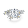 6CT Flower Fairy Moissanite Ring
