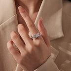 Unicorn Moissanite Ring