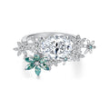 3CT Bloom Moissanite Ring