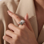 3CT Bloom Moissanite Ring
