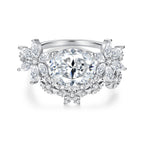 3CT Winter & Bloom Moissanite Ring