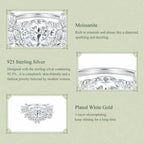 Polar Bear & Bloom Ring Set