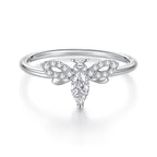 Bee Moissanite Ring