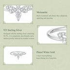 Bee Moissanite Ring