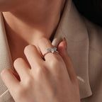 Bee Moissanite Ring