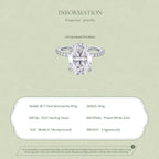 8ct Oval Moissanite Ring