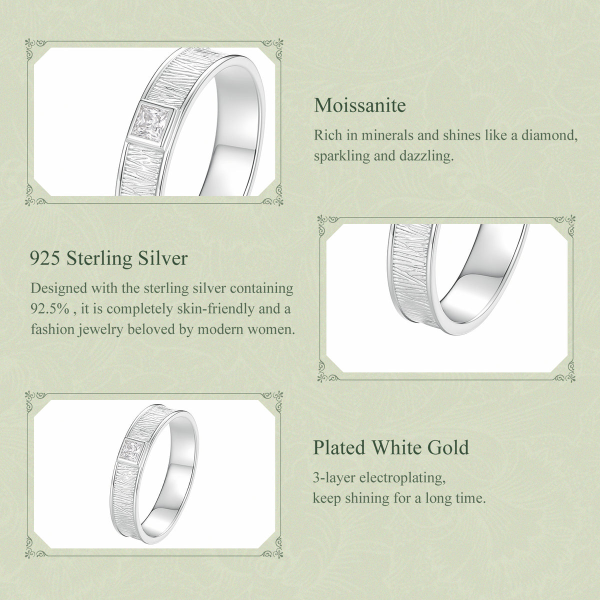 Minimalist Square Ring