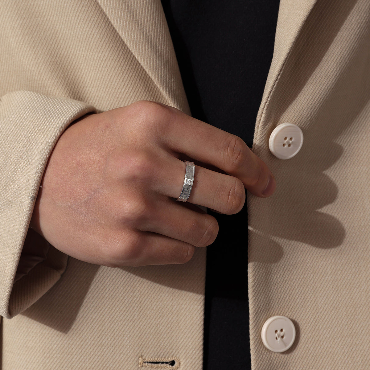 Minimalist Square Ring