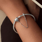 Vintage Heart Bangle