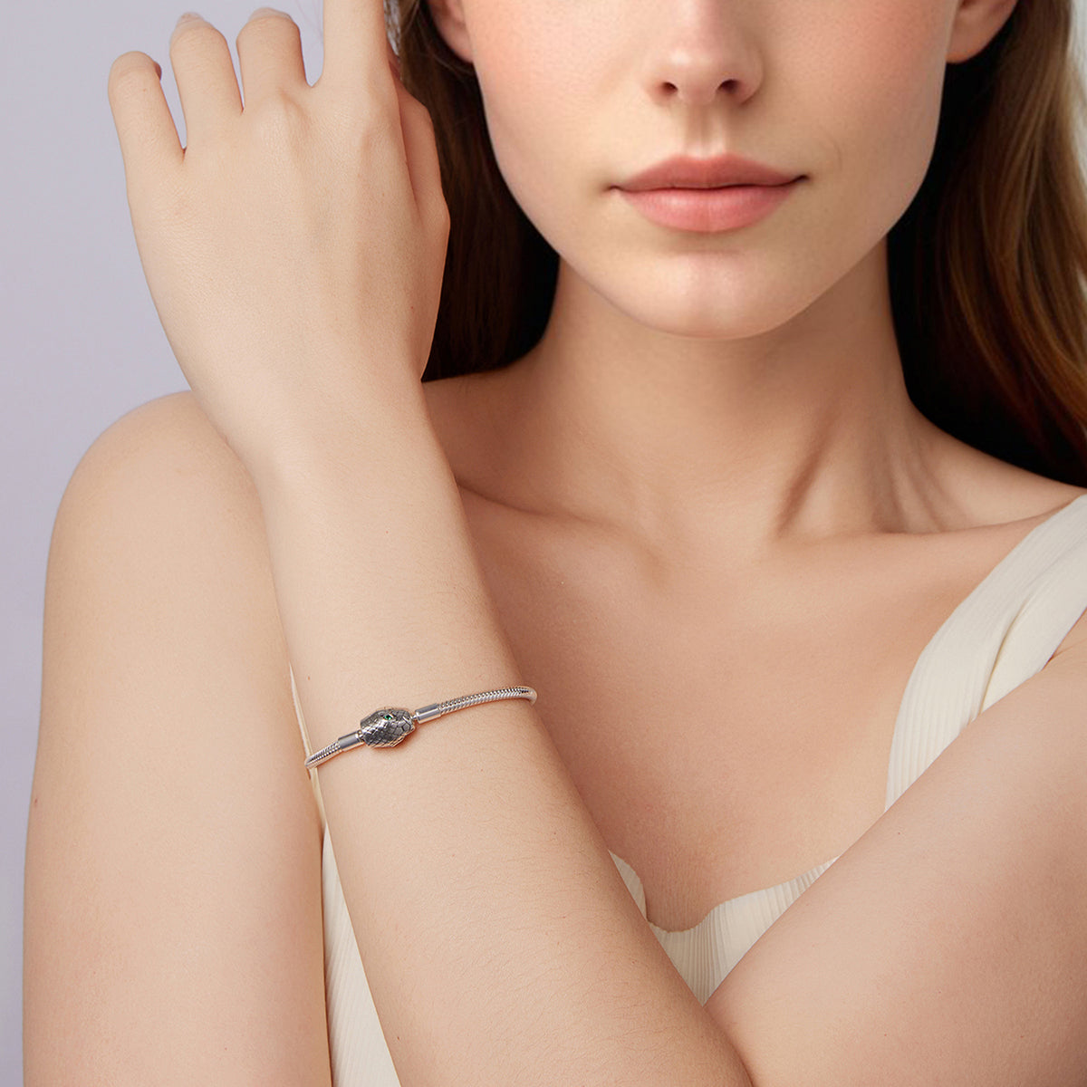 Snake Charm Base Bracelet